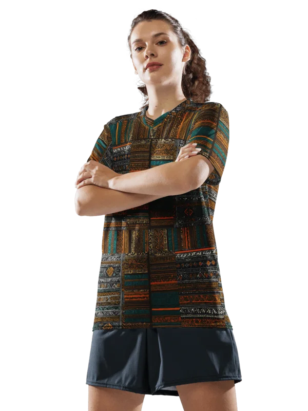 CaribbeanApples - Tribal Ambassador Pattern | Unisex Sports Jersey product image (2)