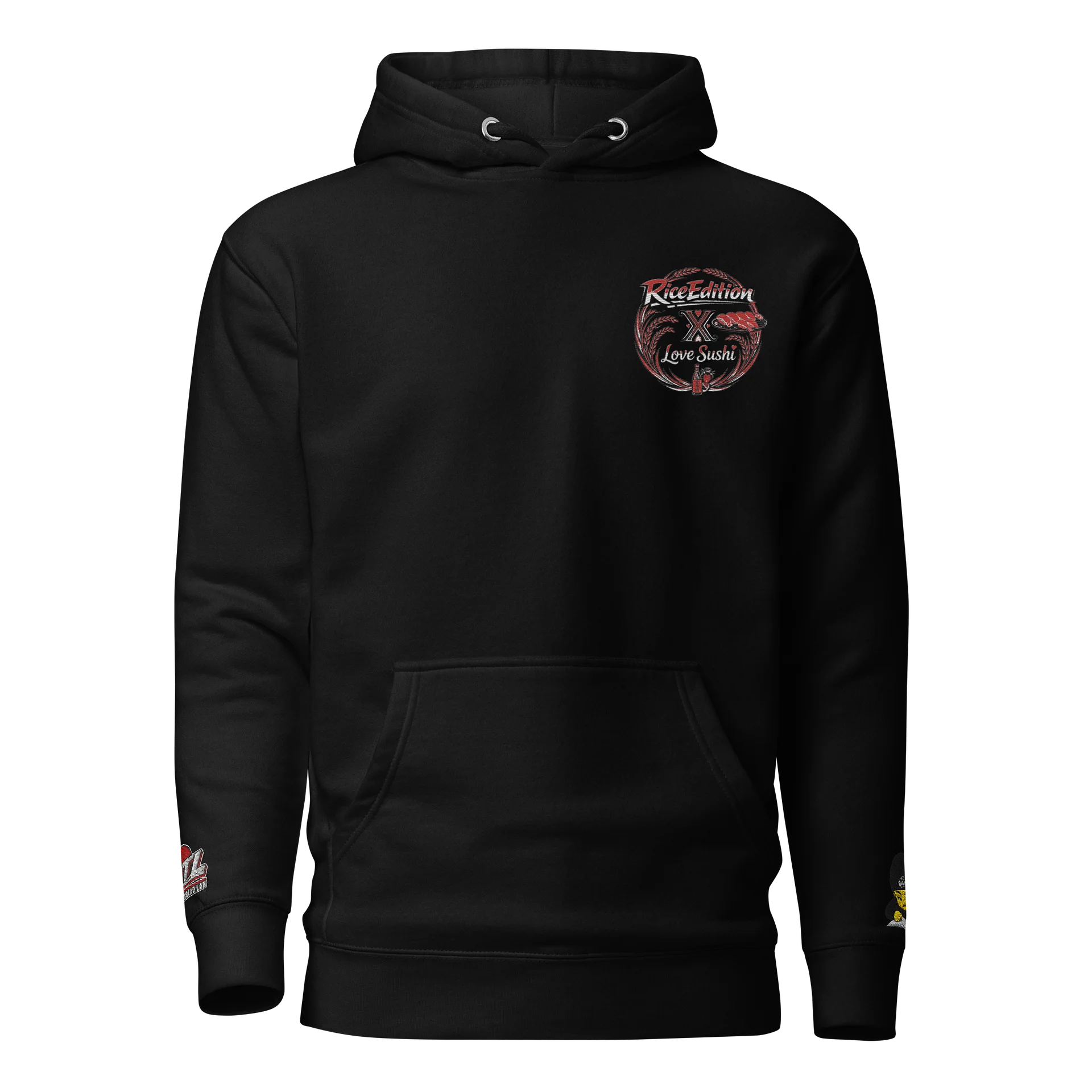 RiceEdition x Love Sushi Hoodie (Black) product image (1)