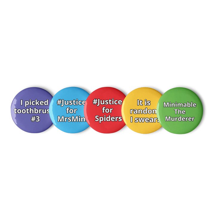 Justice Buttons 2 product image (1)