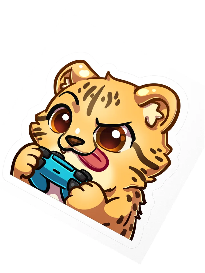 Gaming Cheetah Sticker product image (6)