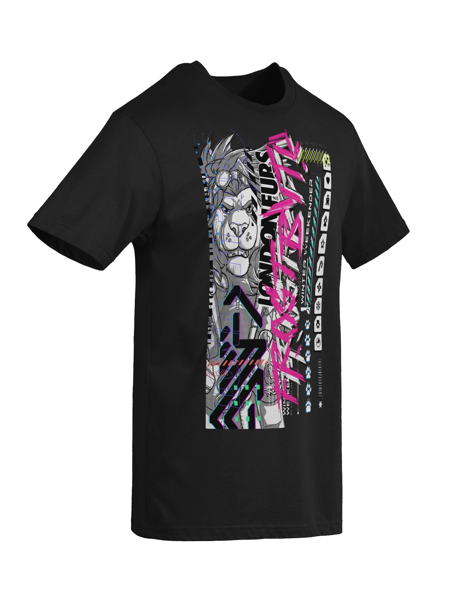 LondonFurs Winter Weekender '23 - Frostbyte - T-shirt product image (6)