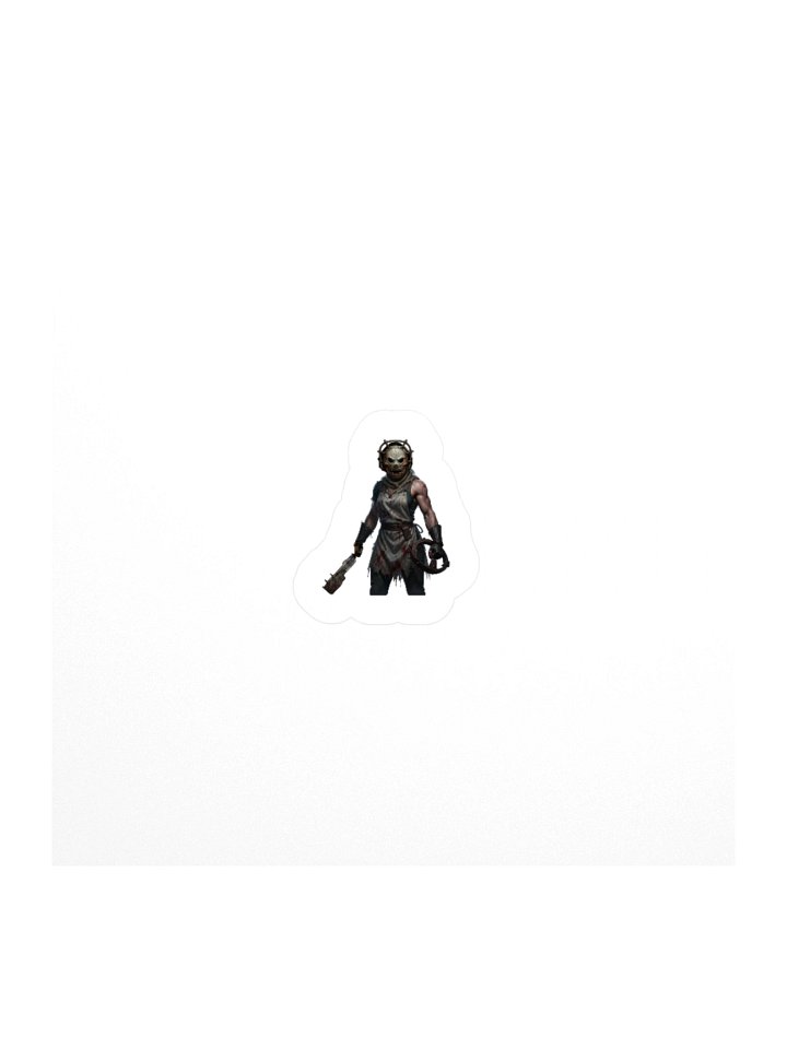 trapper girl sticker product image (1)