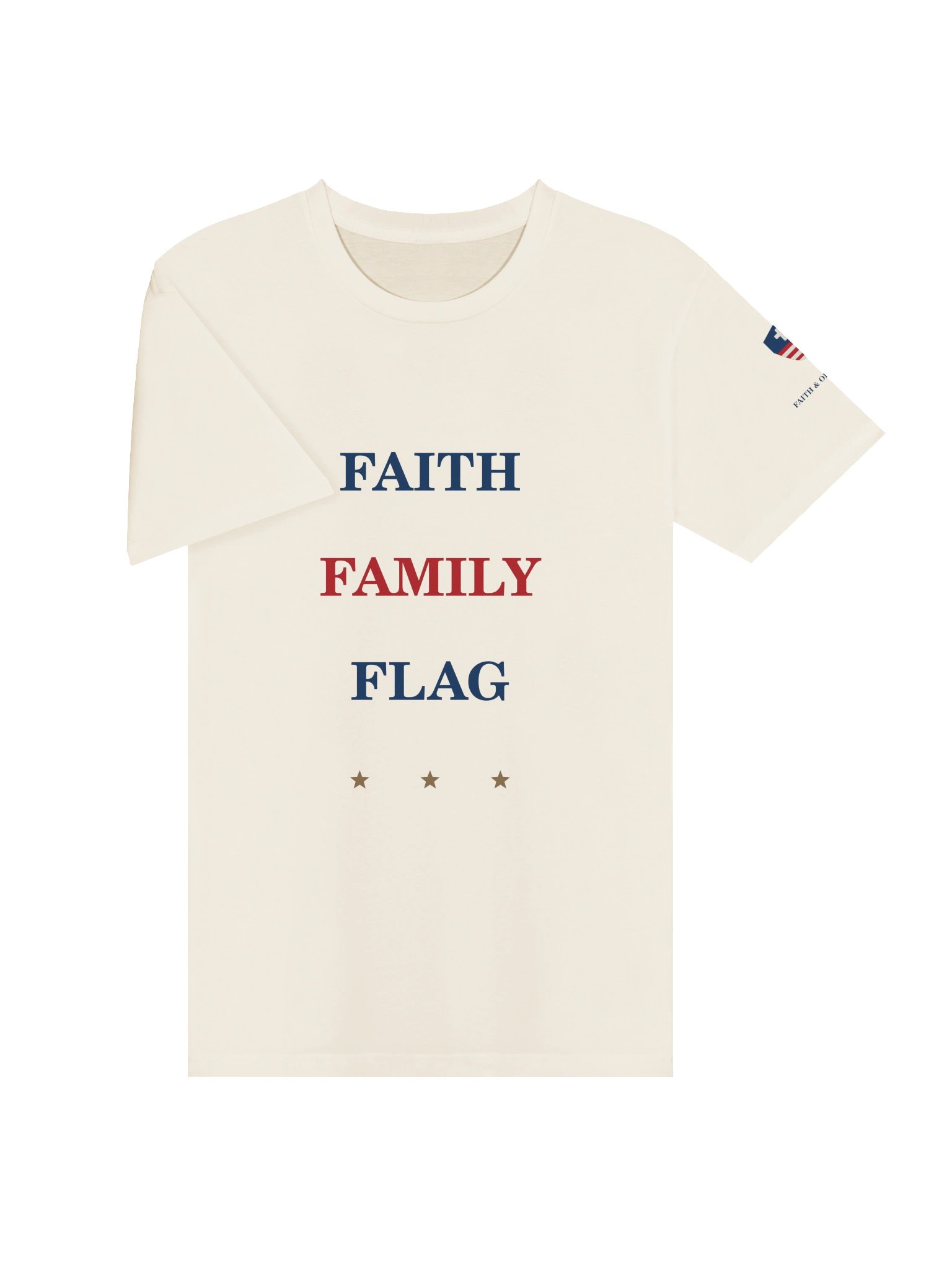 Faith Family Flag Tee product image (3)