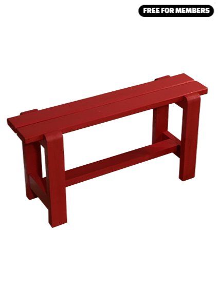 [Build Plans] Small 2x4 Bench product image (1)