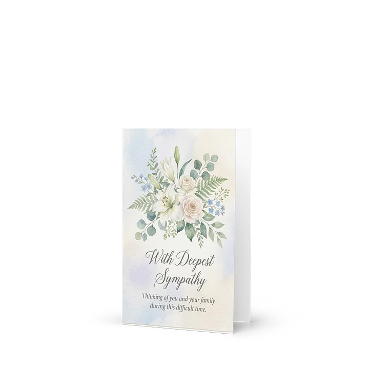 With Deepest Sympathy Card product image (1)