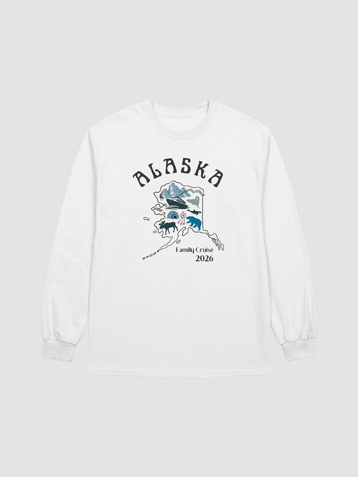 Unisex Longsleeve Adult Alaska Cruise Squad Light Shirt product image (18)