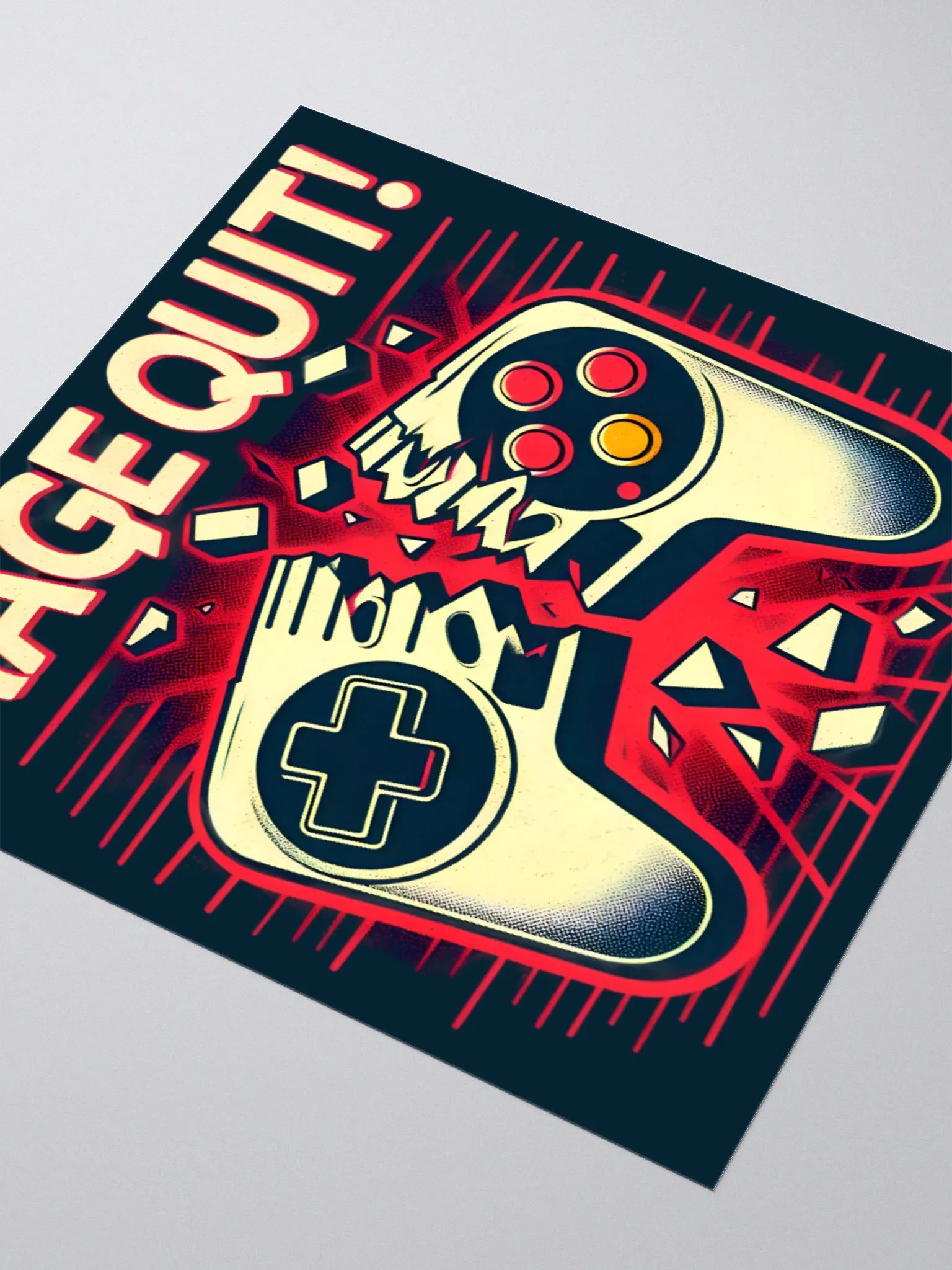 Rage Quit Sticker product image (3)