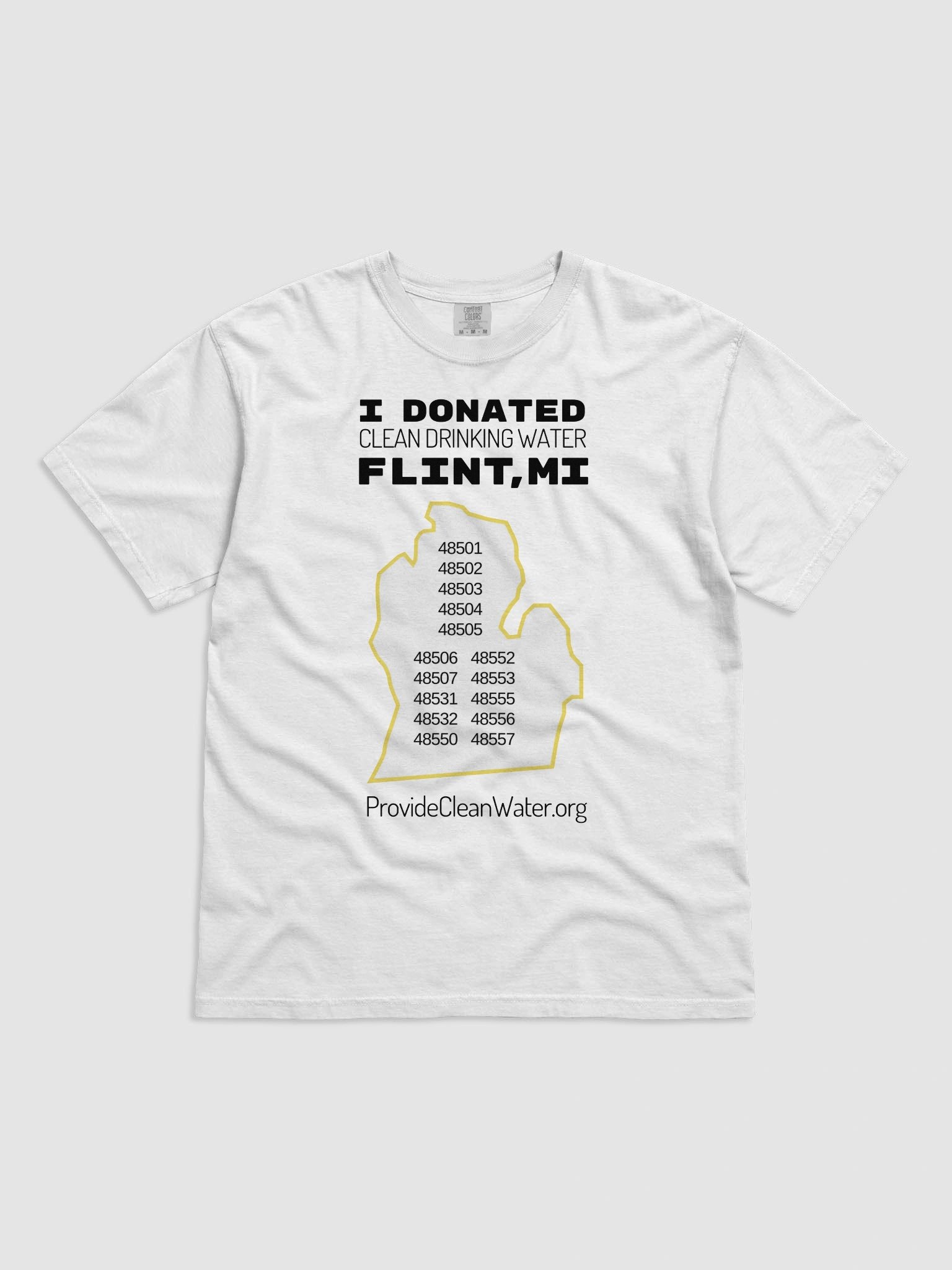I Donated Flint, MI T-Shirt product image (1)