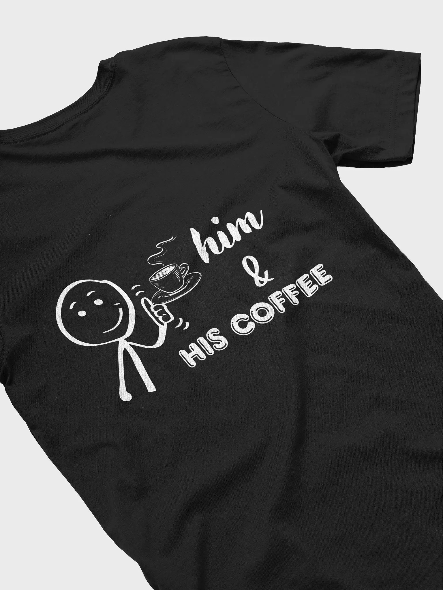 "Simple Life: Him & Coffee Tee" product image (43)