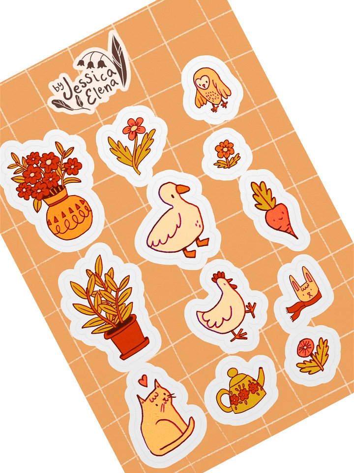 Cute & Fun Sticker Sheet product image (2)