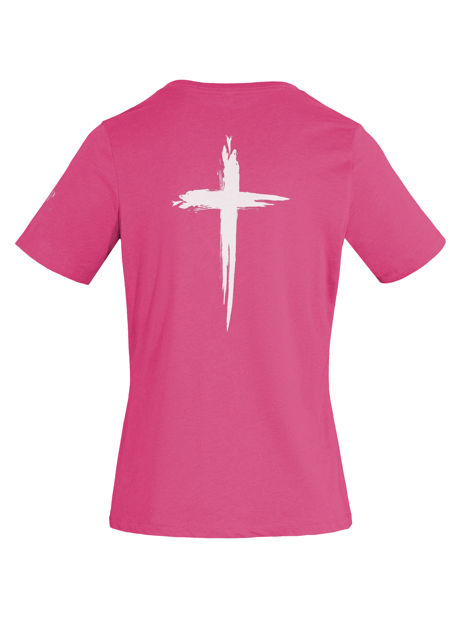 VIP Victory in Prayer Breast Cancer Awareness "Pray, Believe, Fight, Victory!" Womens V-Neck Tee product image (7)