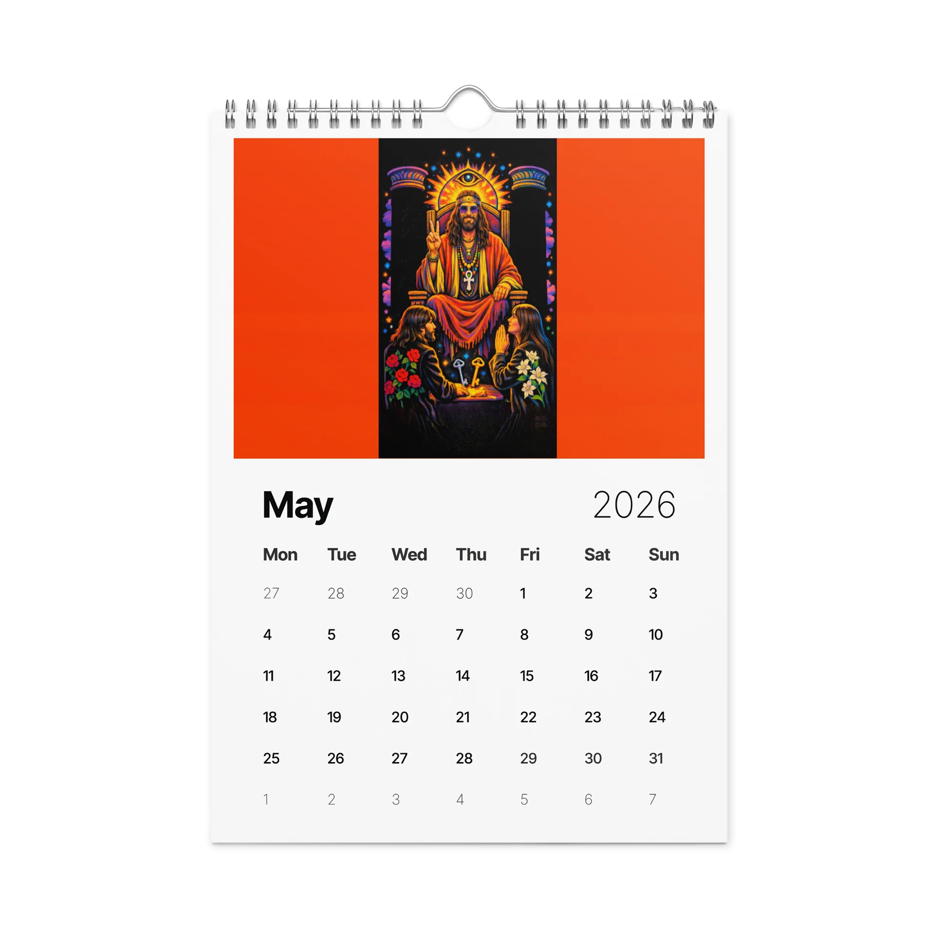 2026 Tarot Through Time Wall Art Calendar product image (6)