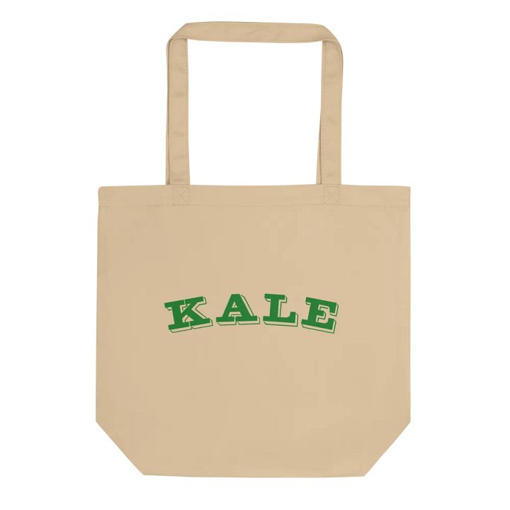 Kale Canvas Tote product image (1)