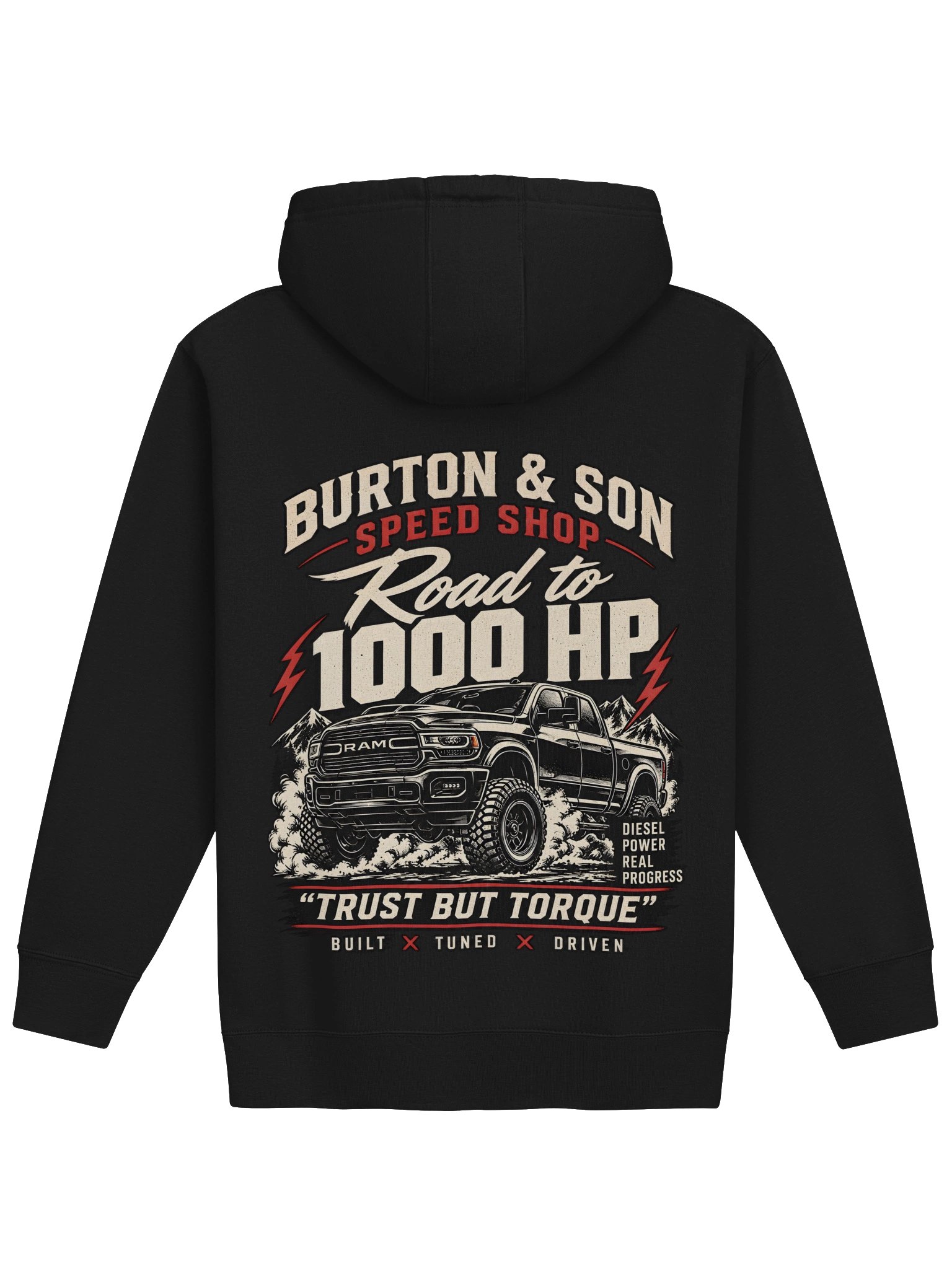 Road to 1000HP Premium Hoodie product image (2)