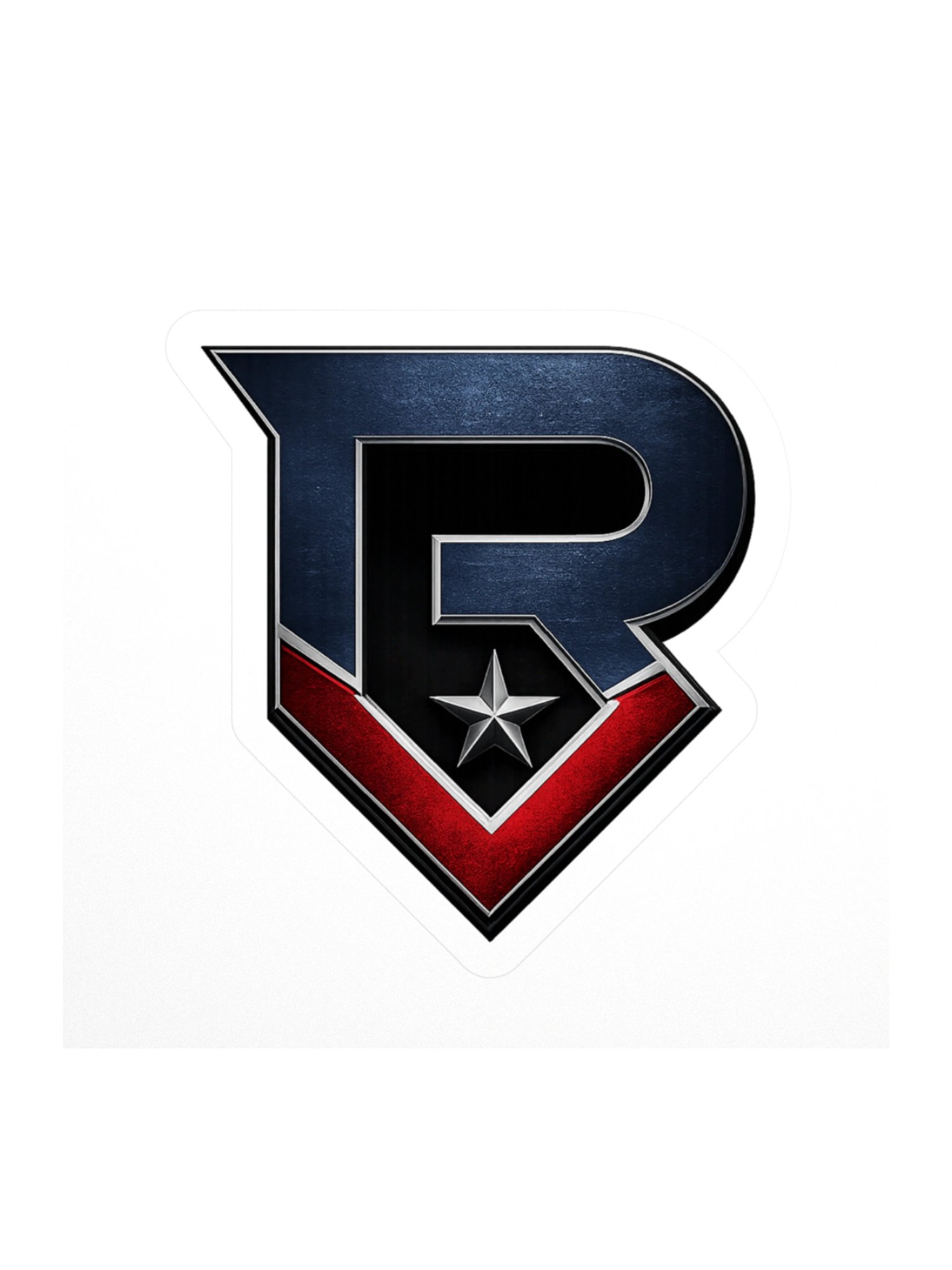 R 4th of July Kiss Cut Sticker product image (1)