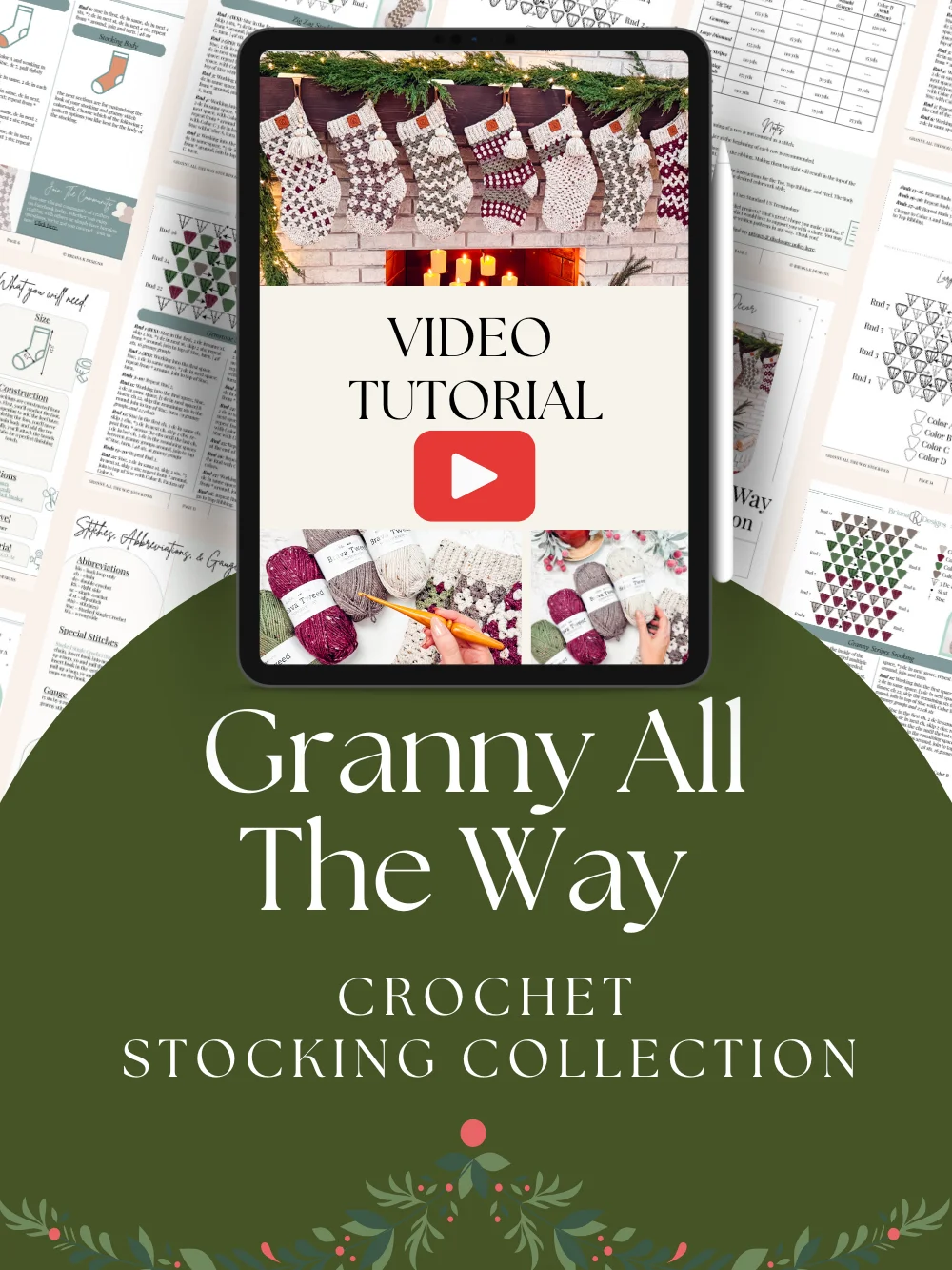 Granny All The Way Collection (Stockings + Ornaments) product image (1)