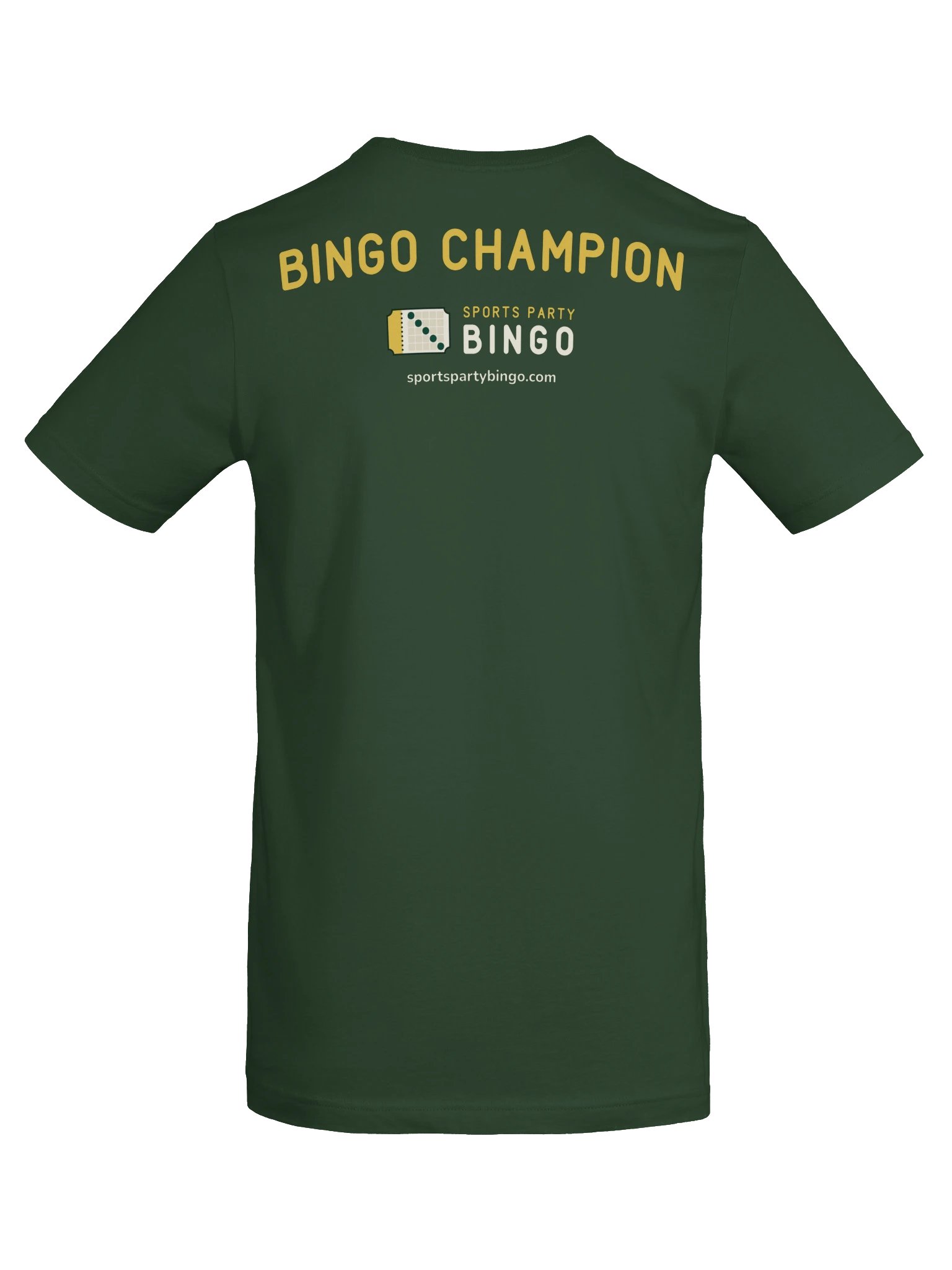 BINGO CHAMPION T-shirt (green) product image (6)