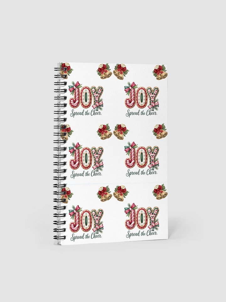 Spread the Cheer Spiral Notebook product image (1)