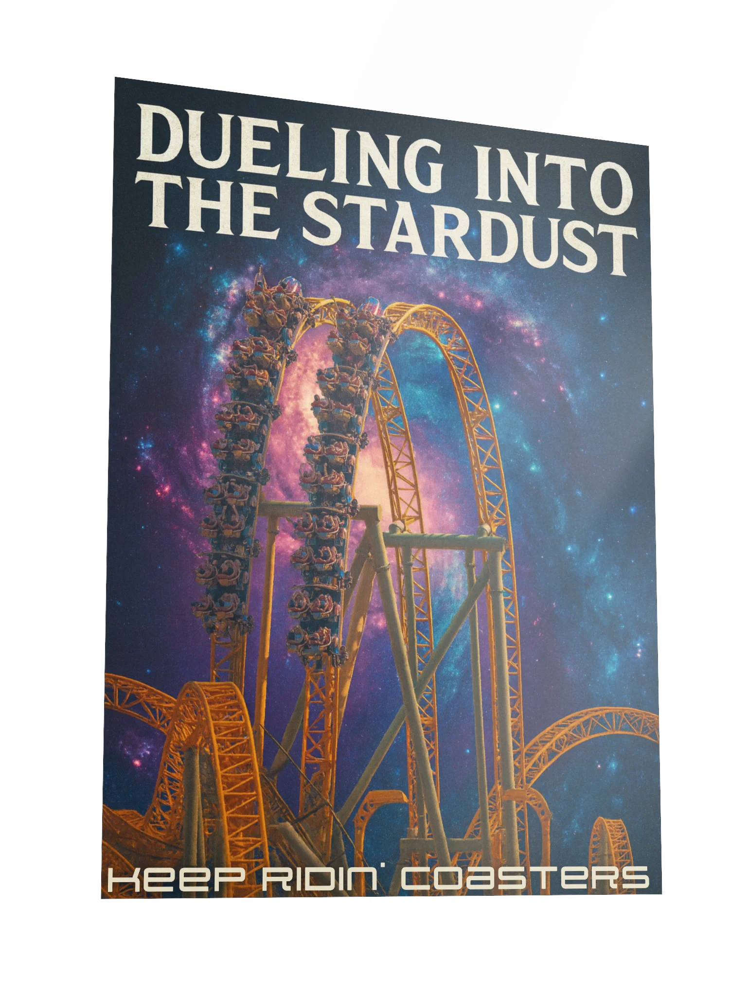 Stardust Keep Ridin' Coasters Poster | 18x24" product image (3)