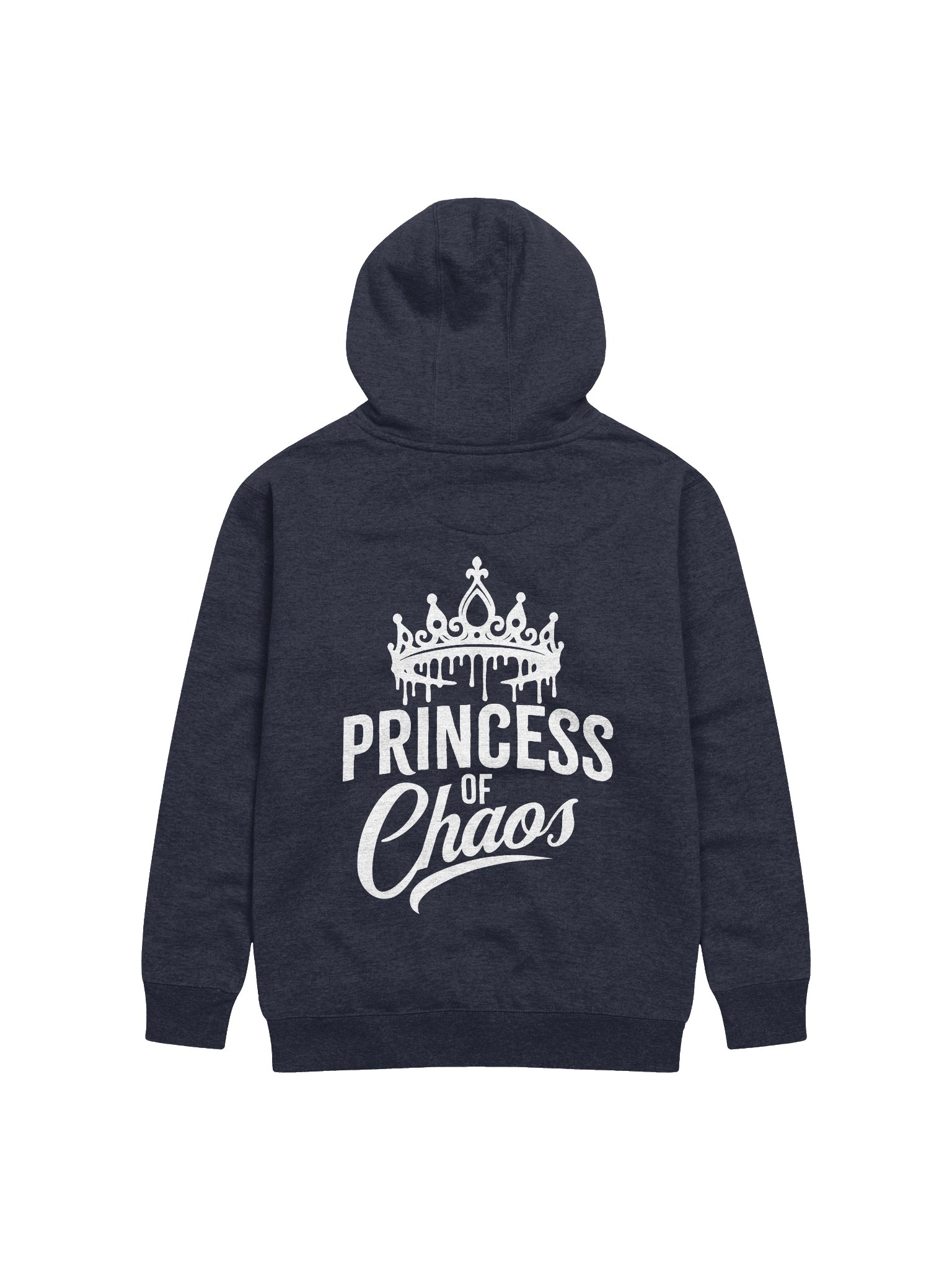 Princess of Chaos Tiara Hoodie - White product image (2)