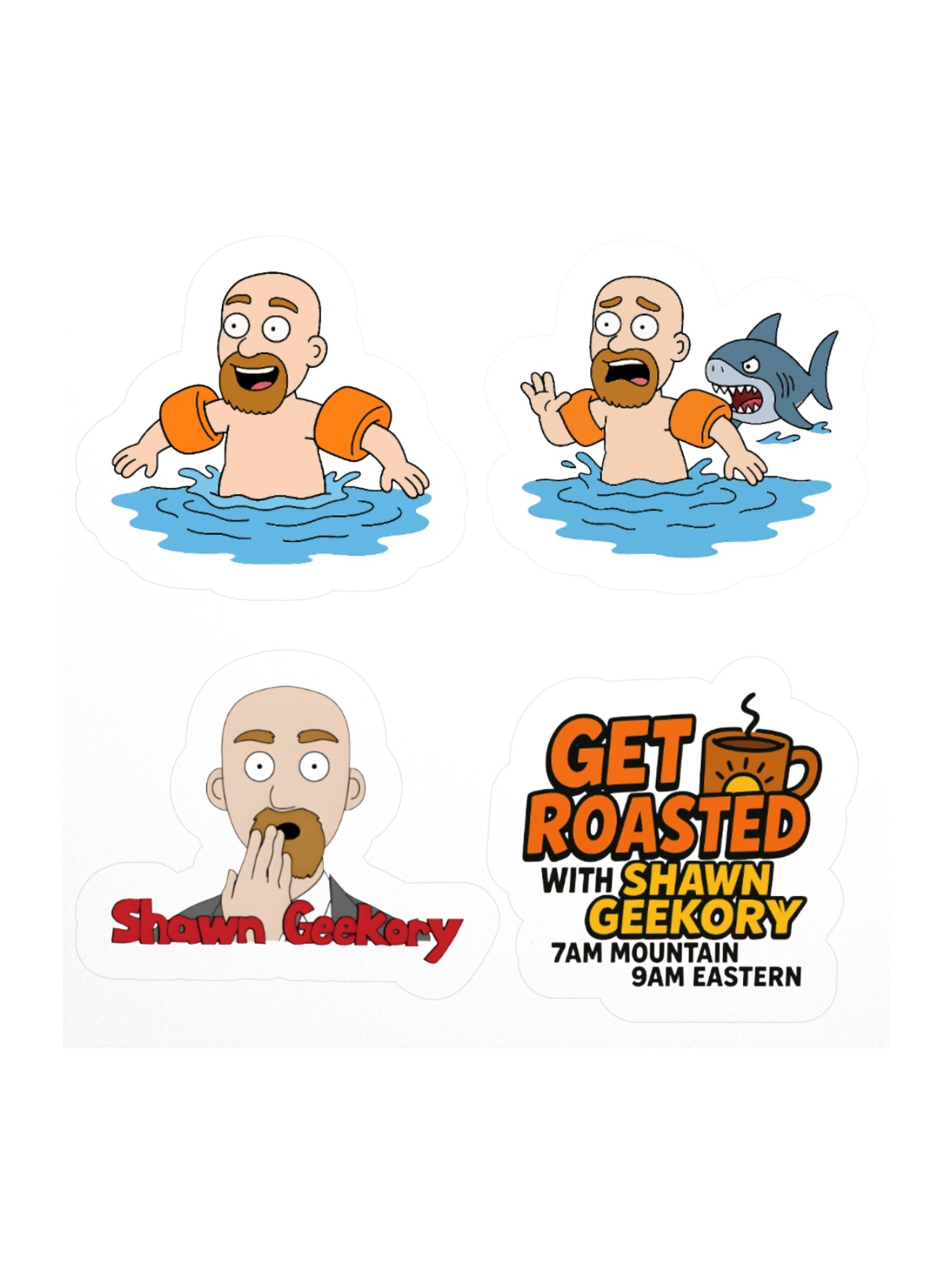 Shawn Geekory Stickers product image (1)