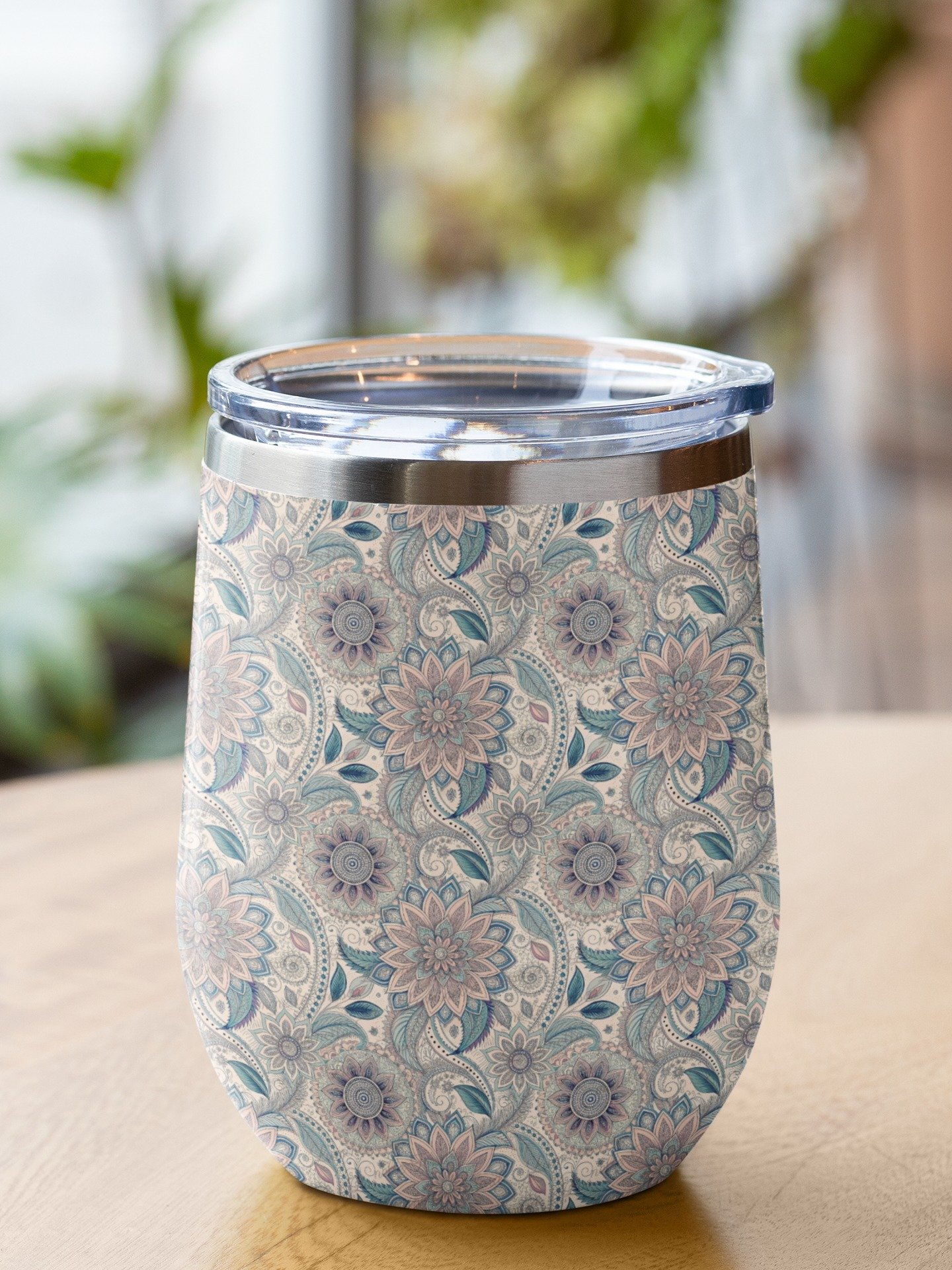 Vintage Paisley Garden Digital Papers Bundle product image (4)