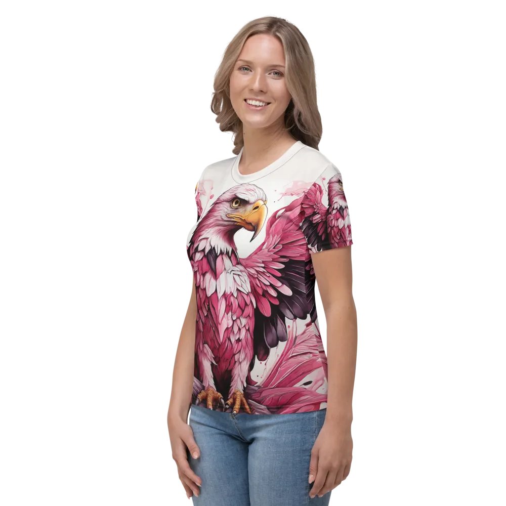 Pink eagle art product image (7)