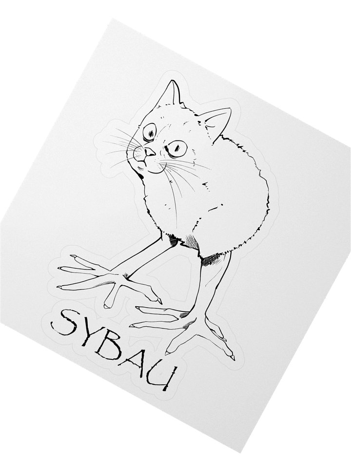 darn! (KISS CUT STICKER) product image (2)