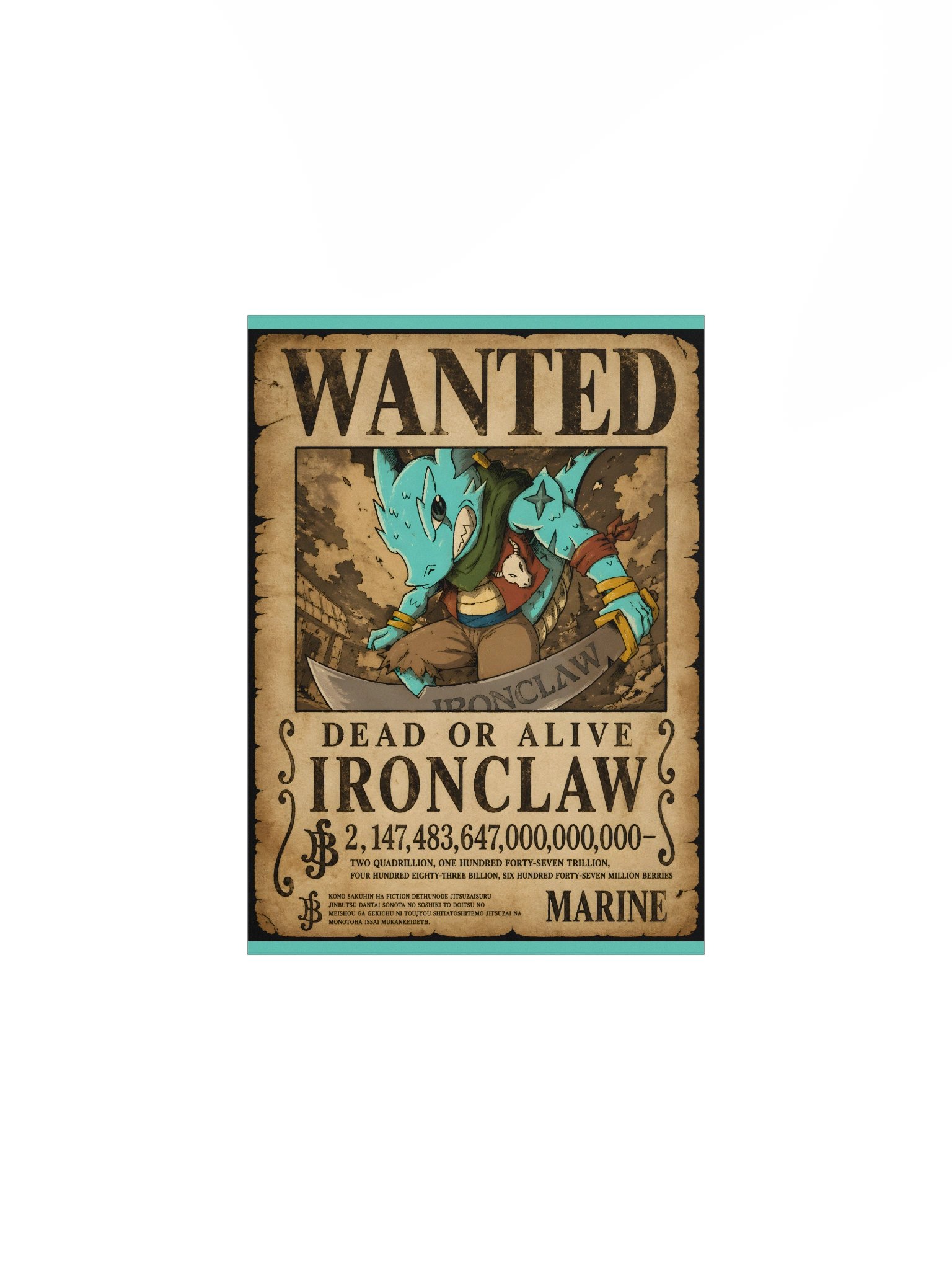 WANTED: Ironclaw Poster product image (5)