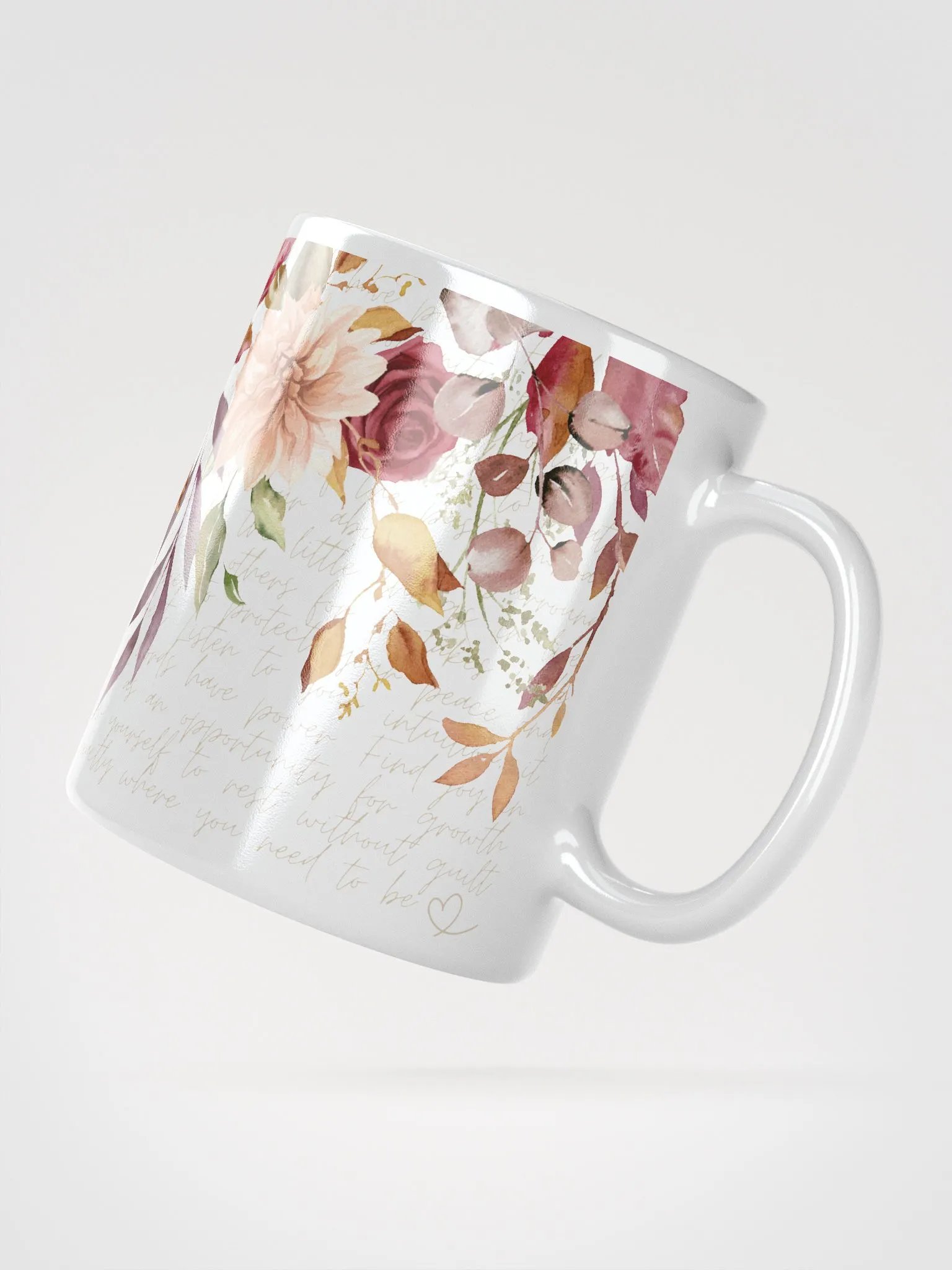 FLOWERS AND AFFIRMATIONS MUG product image (4)