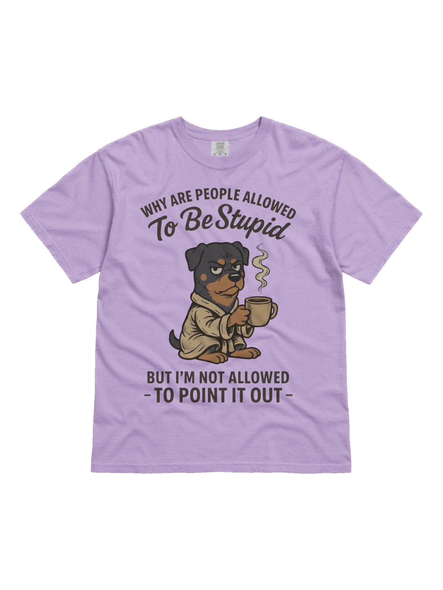 Skeptical Rottweiler Tee product image (2)