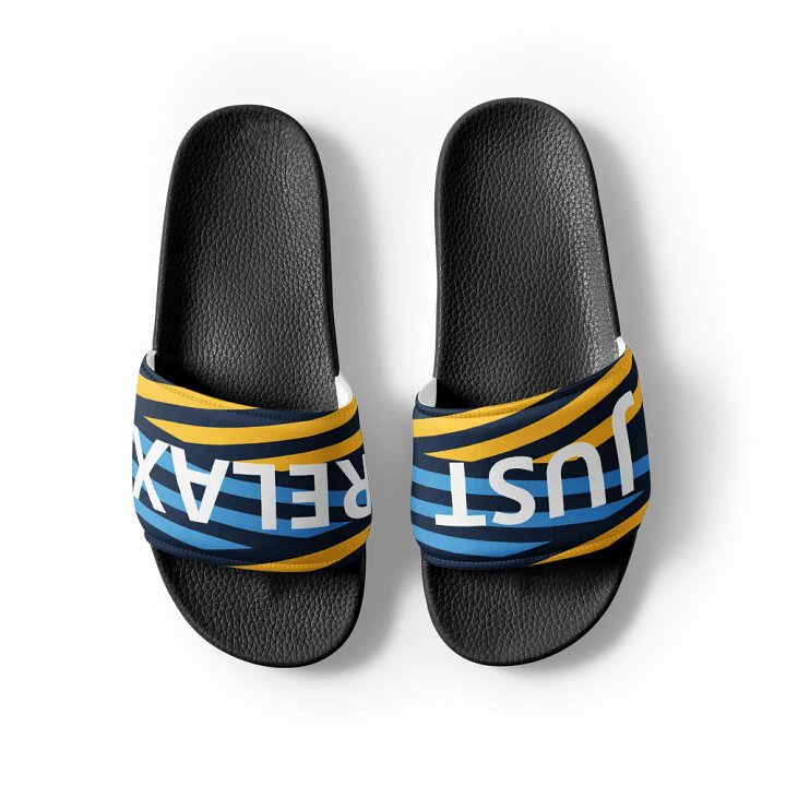 JUST RELAX Men's Statement Slides product image (1)