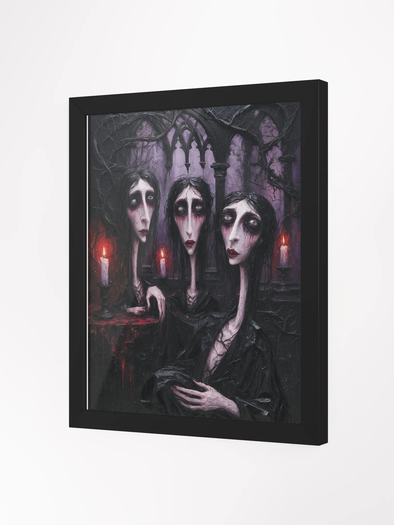 Sister Darkness Framed Print product image (8)