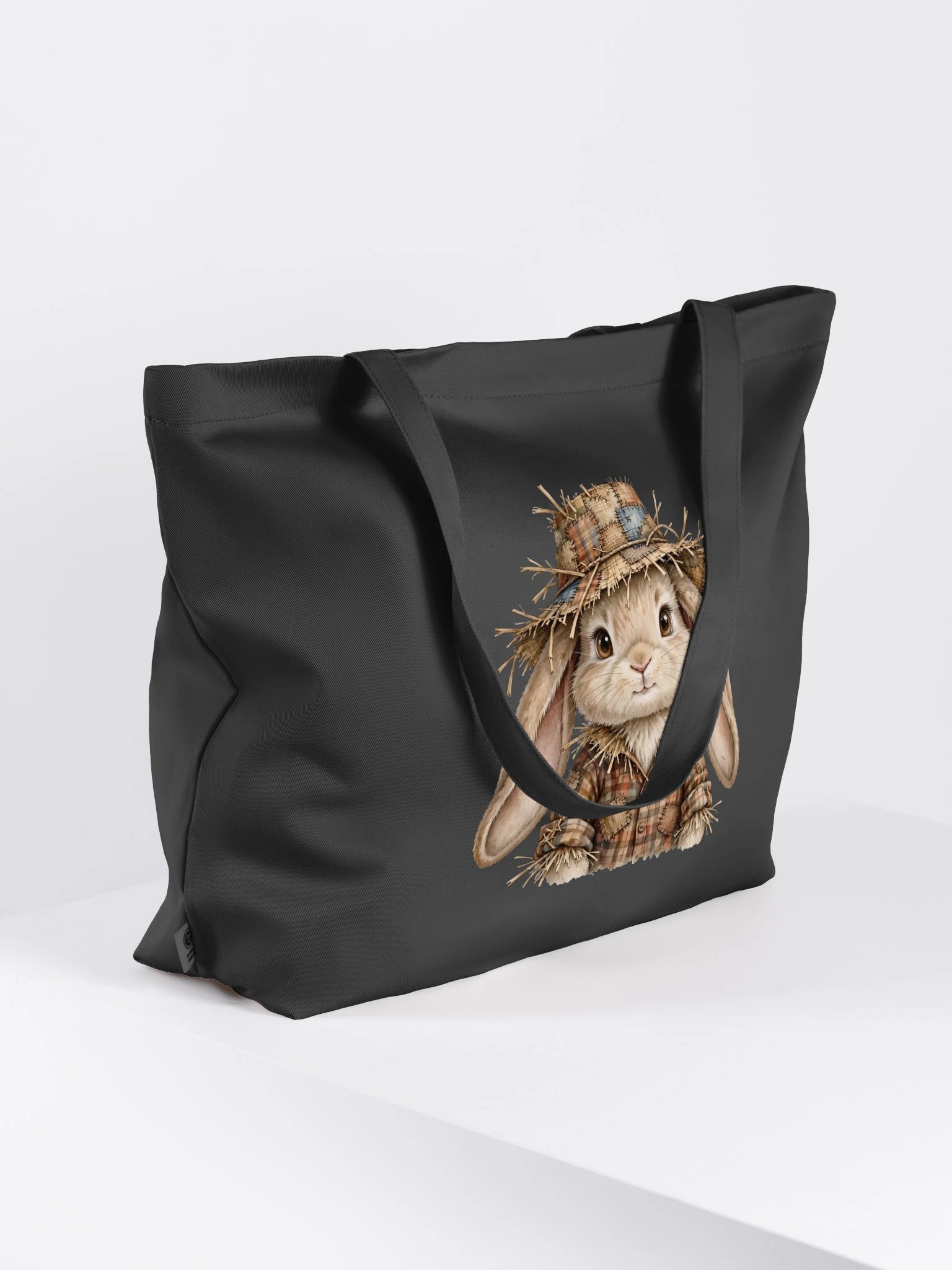 Econscious Organic Cotton Tote with Scarecrow Bunny product image (4)