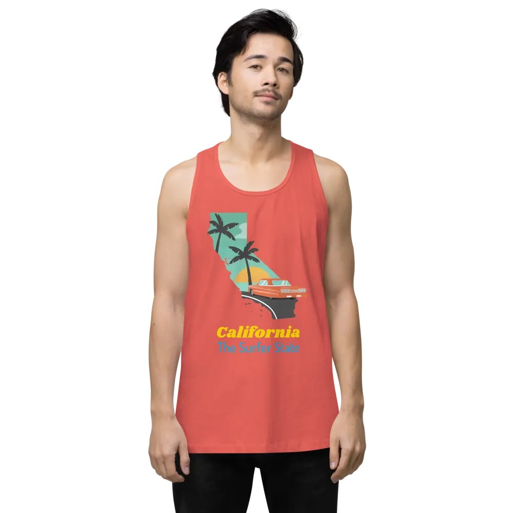 California Men's Tank Top product image (2)