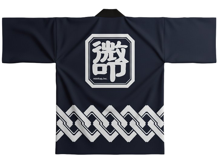 mini happi [japanese traditional clothing] product image (2)