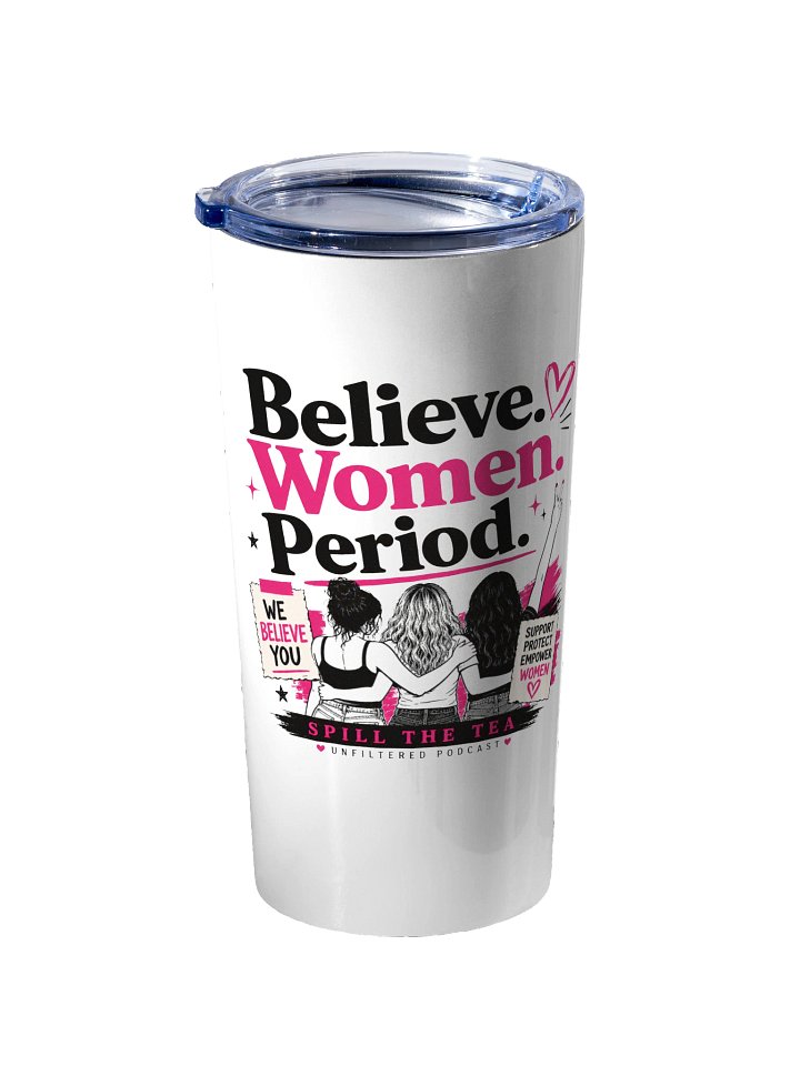 Believe Women Period Tumbler product image (2)