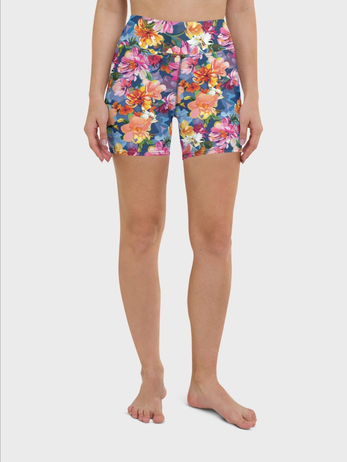 Printed Shorts "Bold Abstract Florals" product image (2)