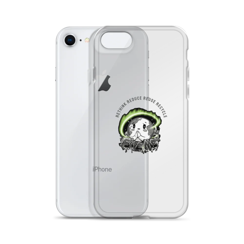 Save Me Clear iPhone® Case | Protect Your Phone & the Planet product image (43)