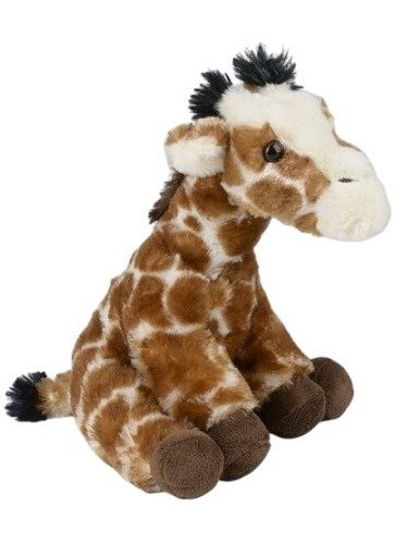 Cute 9.5" Giraffe Plush - Soft Stuffed Anime Style Savanna Wildlife Toy product image (1)