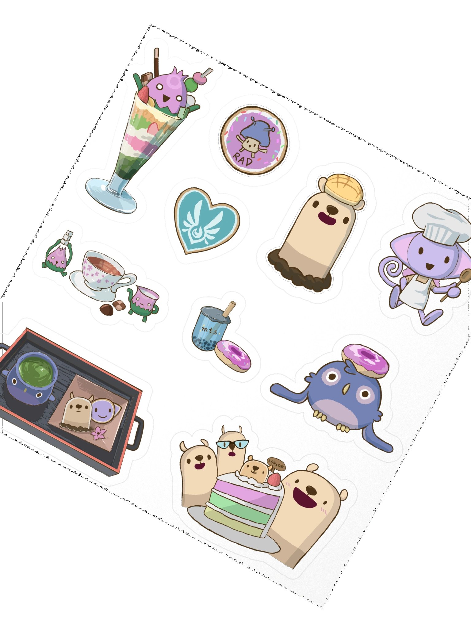 Rakuen Dessert Stickers product image (2)