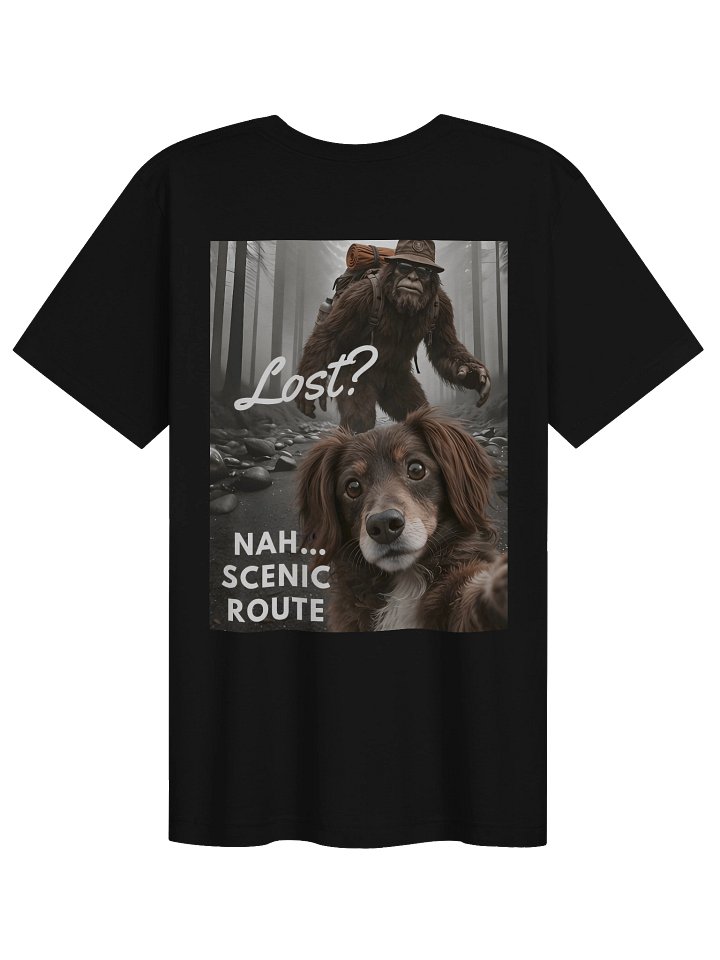Dog and Sasquatch on scenic route product image (2)