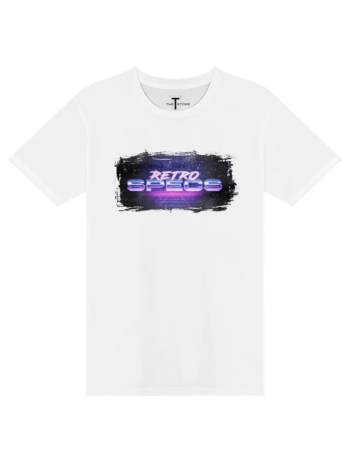 RETRO SPECS: Title Art Shirt (WHITE) product image (1)