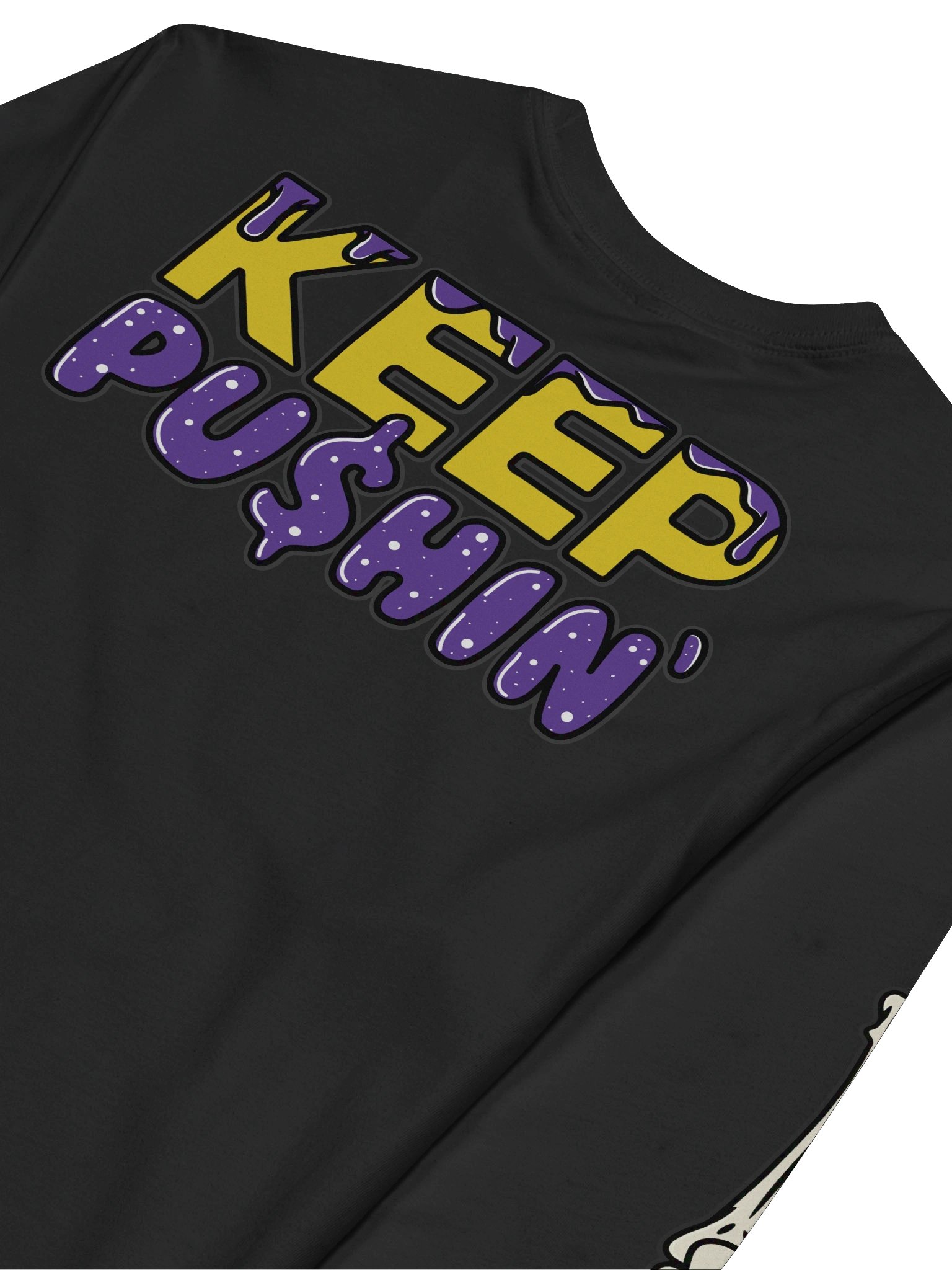 Key Pusha Skeleton Beatmaker Tee Long product image (4)