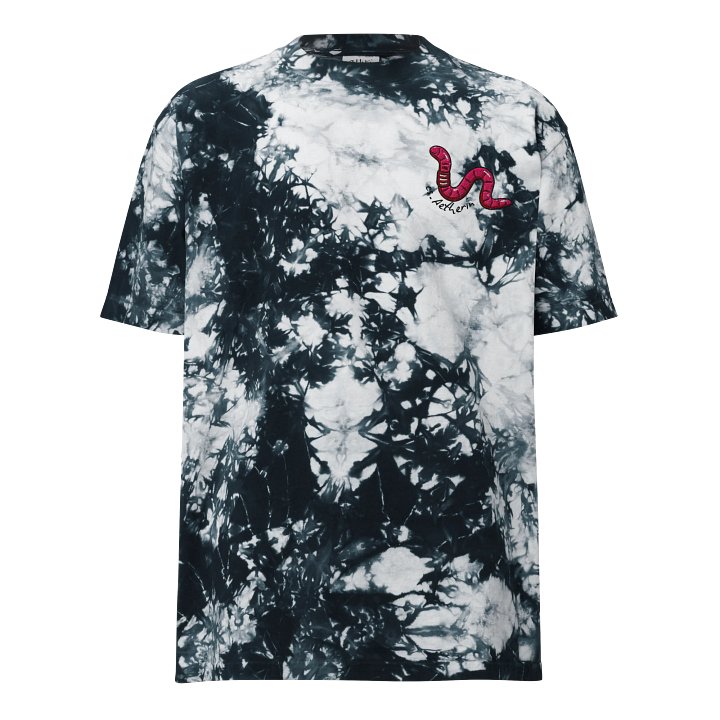 Vibrant Oversized Tie-Dye Tee product image (4)