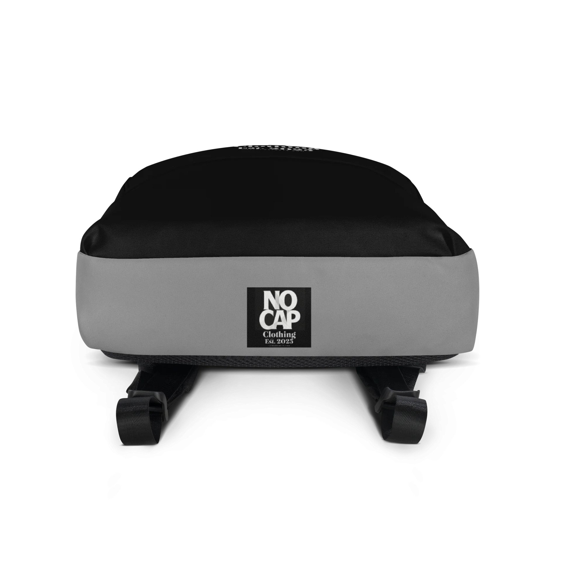 NO CAP | Core Identity Backpack – Black & Gray (Limited Edition) product image (4)