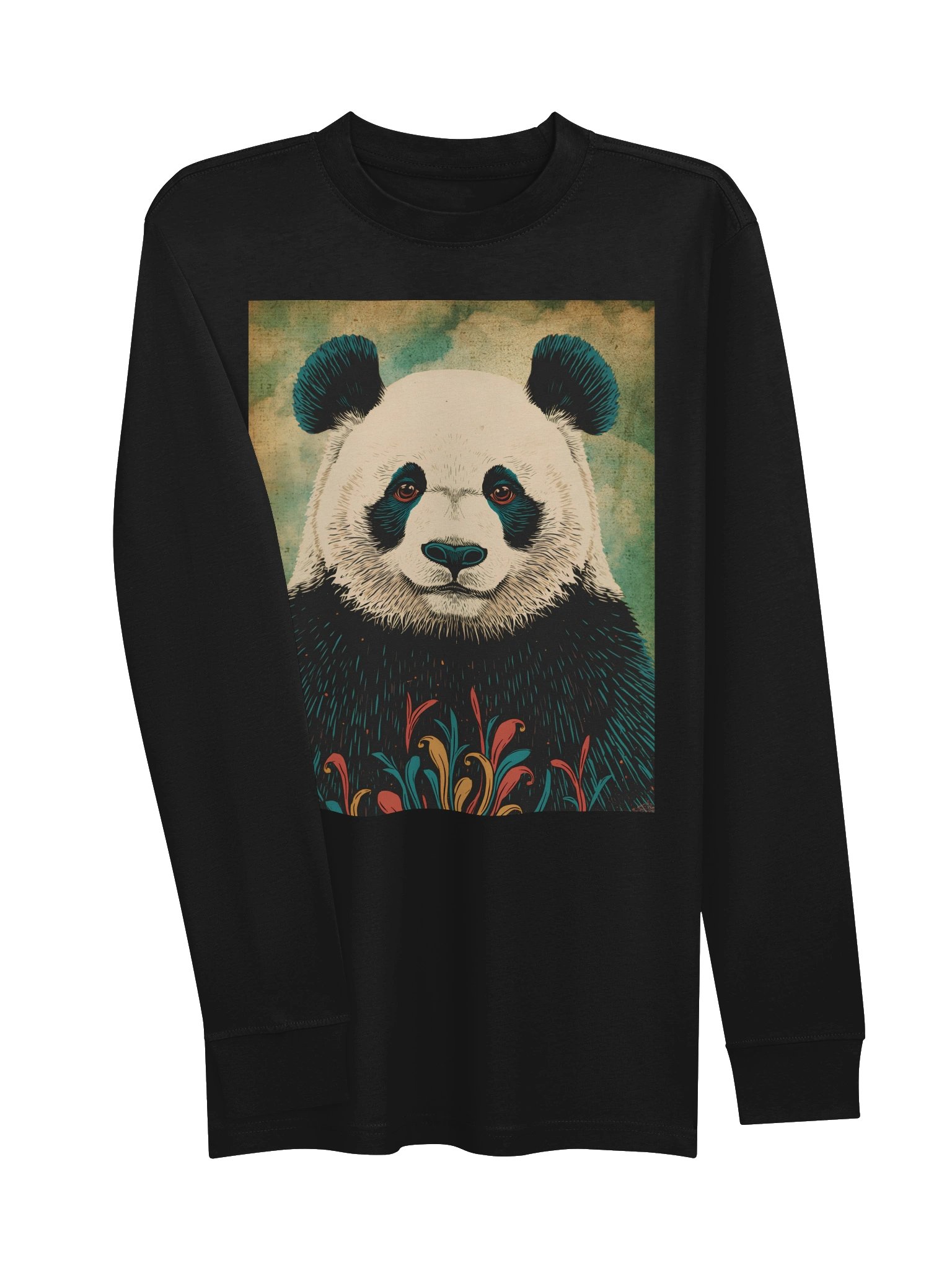 Panda Bloom Heavyweight Long Sleeve product image (11)