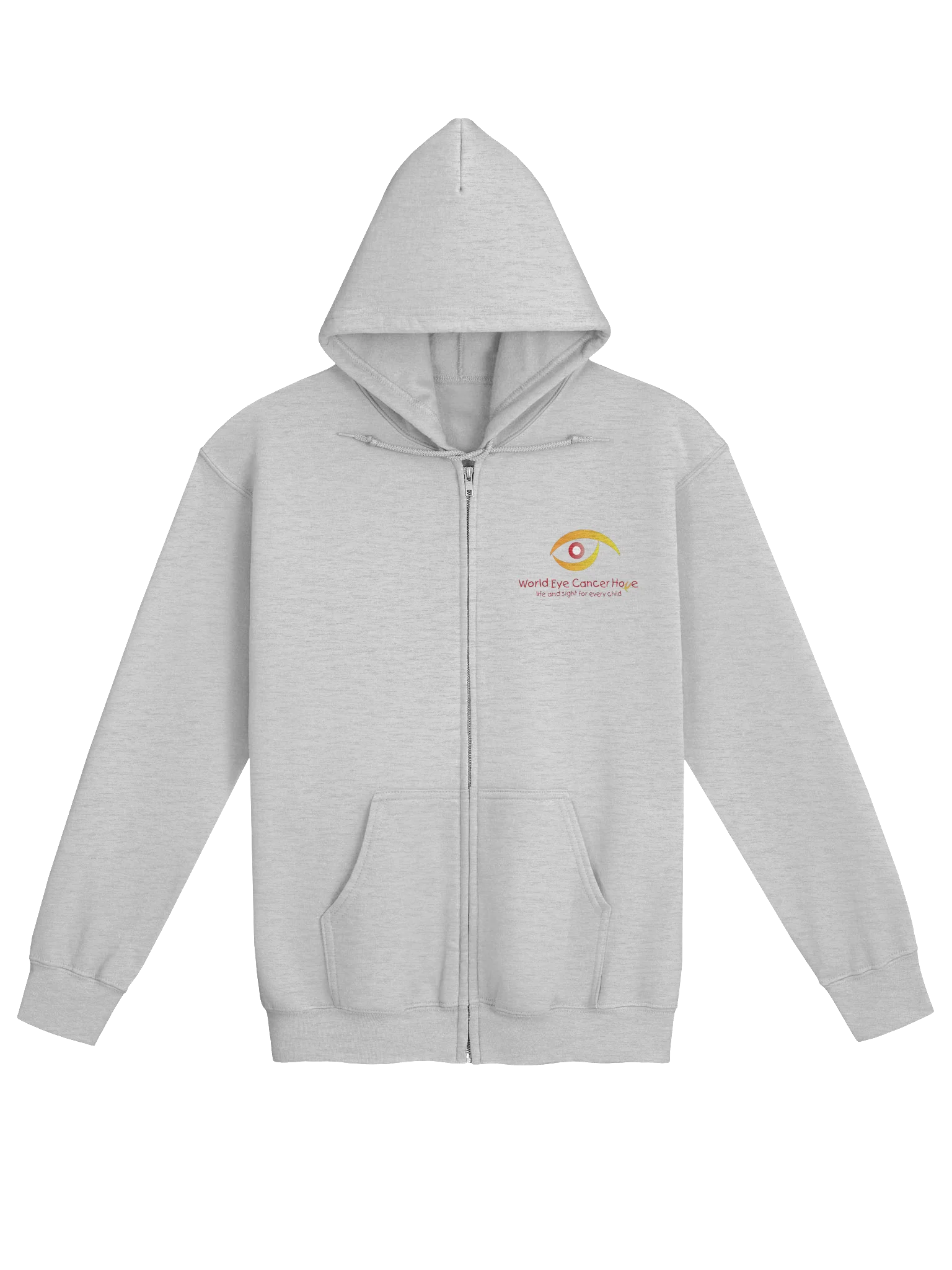 Red WE C Hope Logo - Unisex Zip Hoodie product image (1)