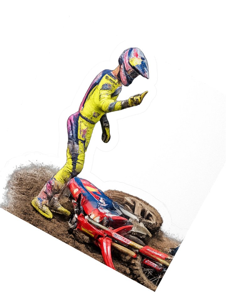 Jett Solo Salute Sticker product image (4)