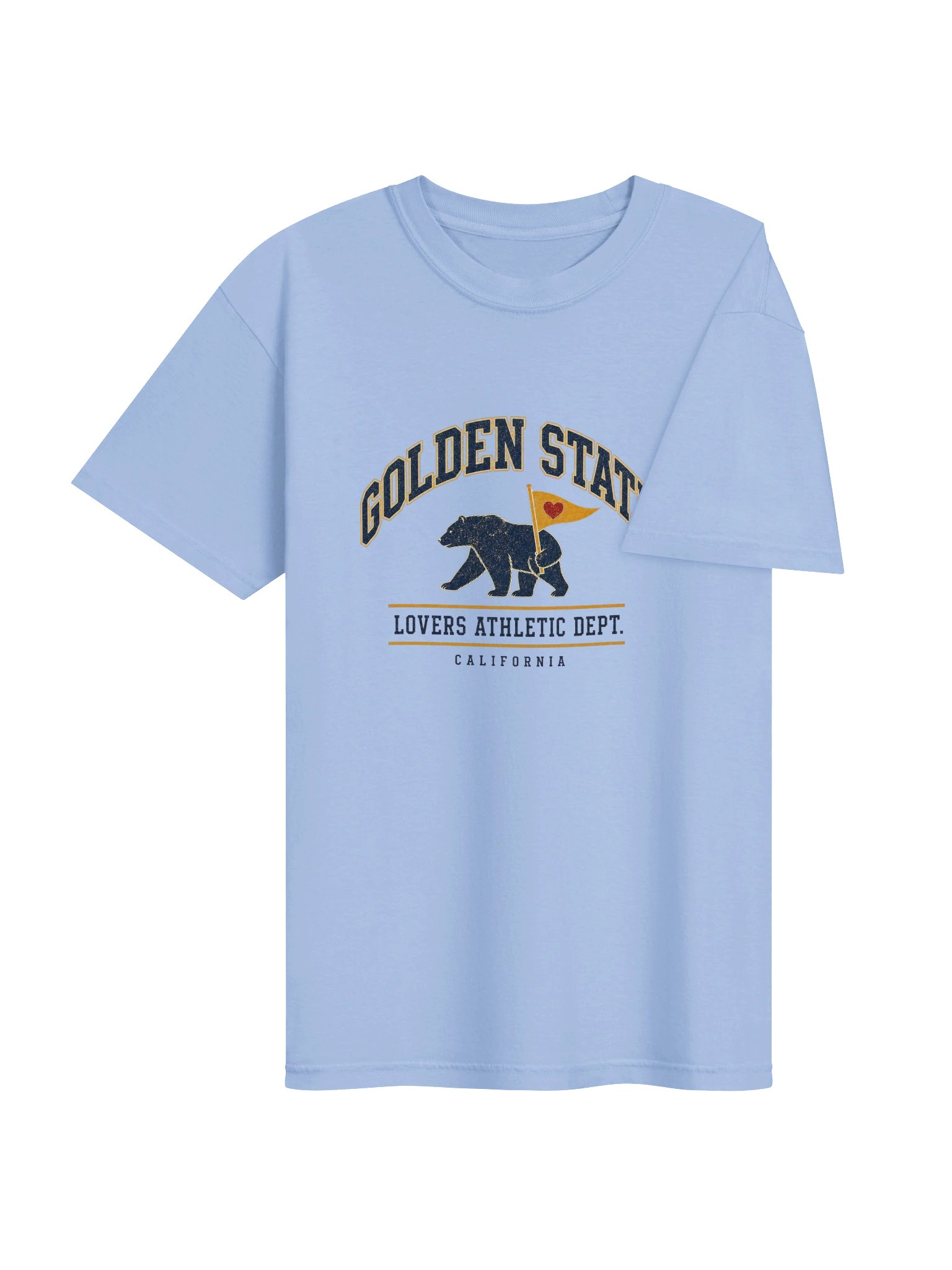 Golden State Lovers Athletic Dept. Tee - California Dept. of Love product image (4)
